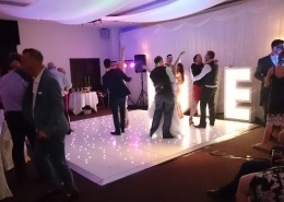 dancefloor hire at the devere new place wickham