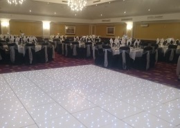 LED Dancefloor at Hilton Avisford Park Arundel
