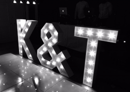 goodwood house k t light up individual letters
