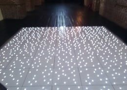 white led dancefloor at explosion museum of firepower gosport