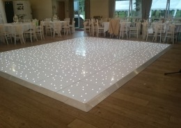 white led dancefloor at marwell hotel