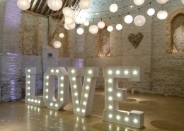 5ft LOVE Tithe Barn