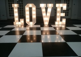 black and white dancefloor botley grange hotel and spa