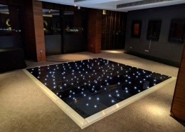 aviator hotel farnborough black led dancefloor