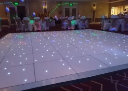white led dancefloor at the portsmouth marriott hotel