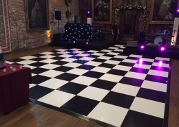 Hatfiled House stage and Dance floor