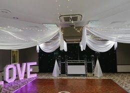 solent hotel and spa 4 ft colour changing love letters