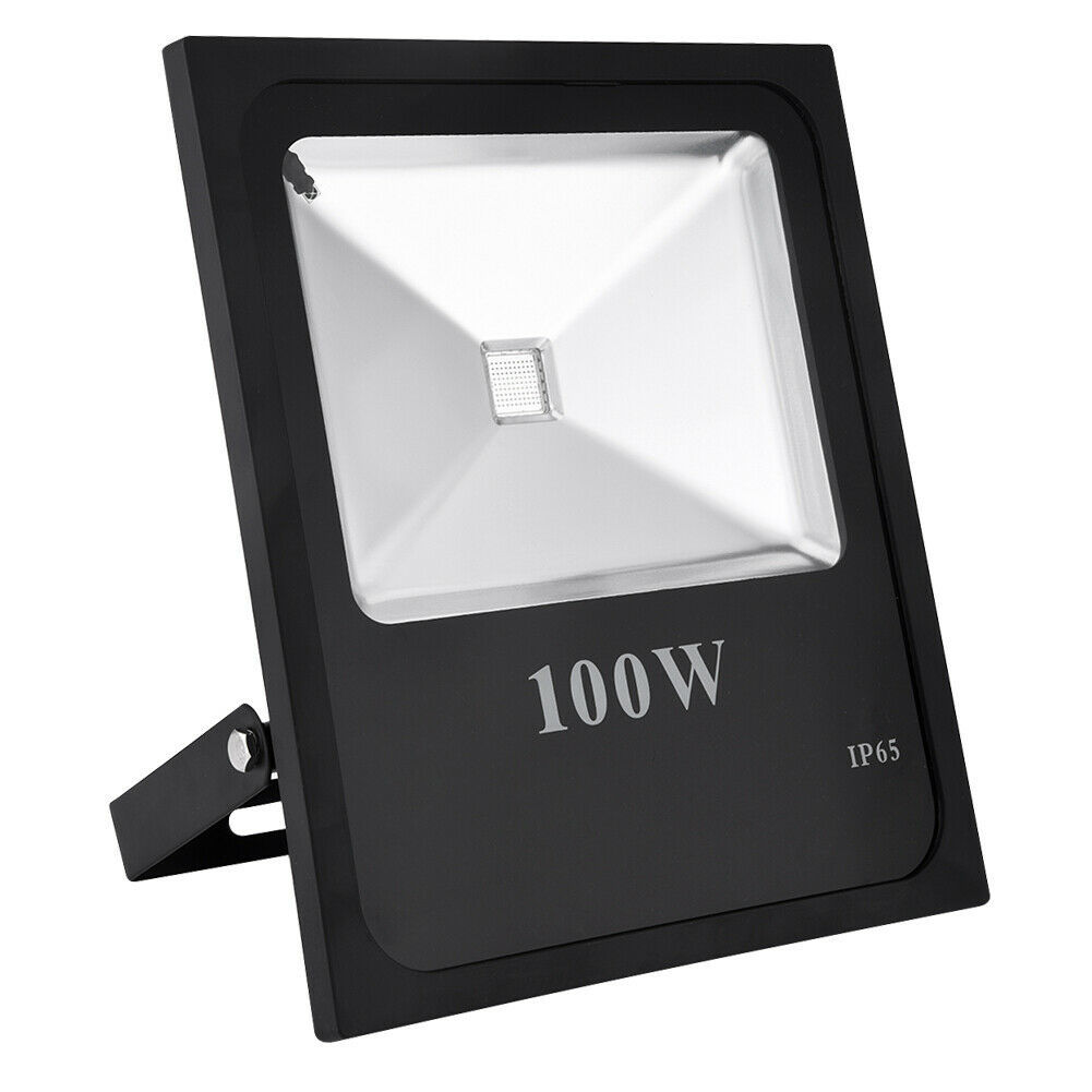 100W LED RGB Floodlight With Remote 16 Colors