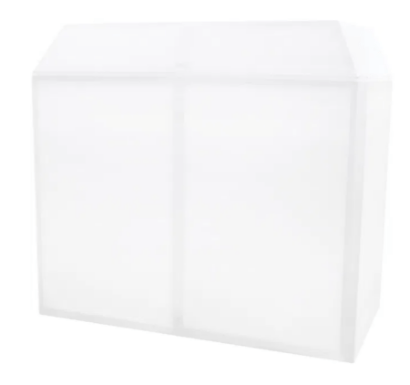 White Lycra Cover - Fits Equinox DJ Booth System MKII