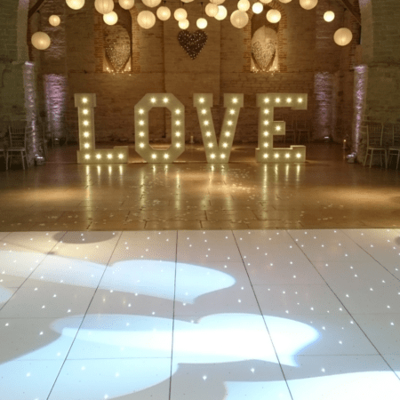 8ft x 8ft Led White Dancefloor