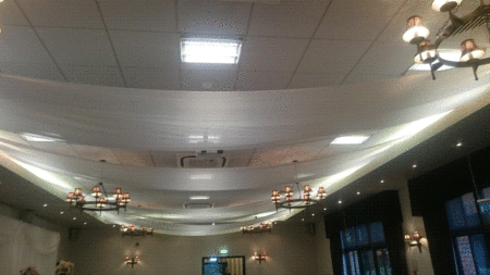 Cams Hall Estate Golf Club Flagship Ceiling Drapes