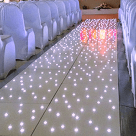 LED Light up  Aisle Runner 30ft long x 4ft wide