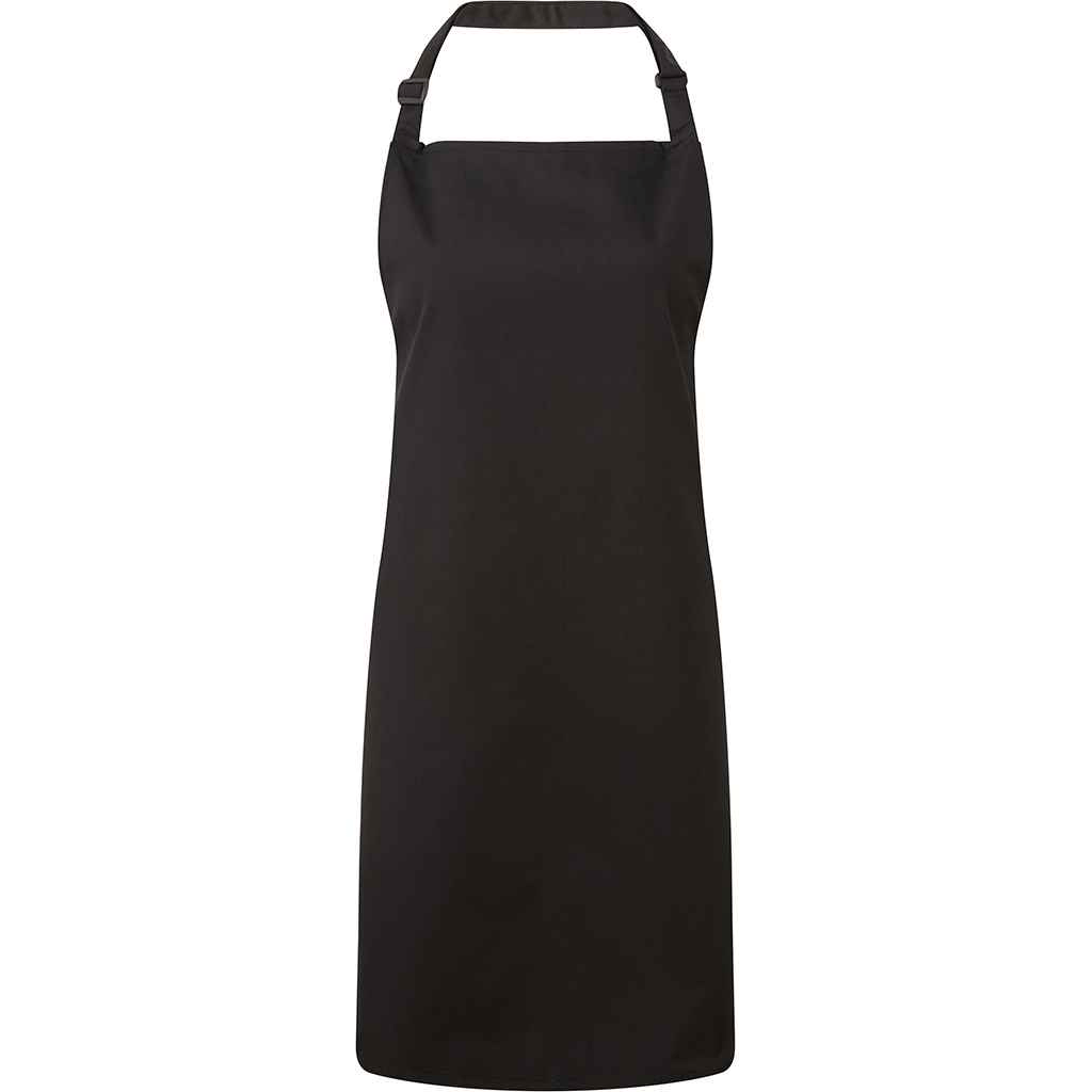 Classic Black Full Length Bib Apron