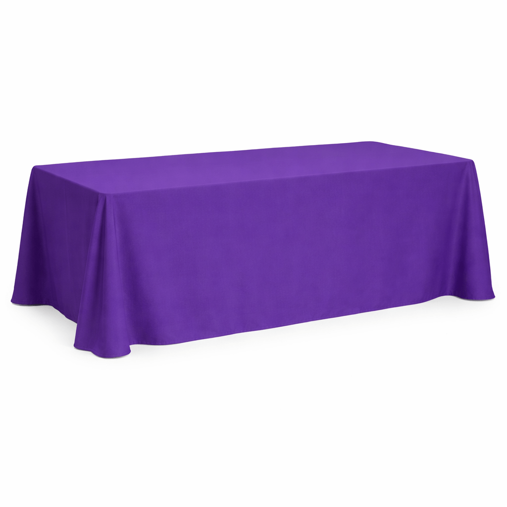 Purple – 70" x 90" Rectangular Banqueting Tablecloth